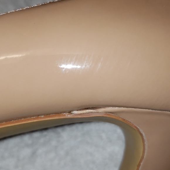 Franco Sarto patent leather, nude, pointed toe, 7M - Picture 12 of 12